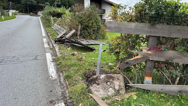 The scene of the accident the day after. (Bild: ZOOM Tirol)