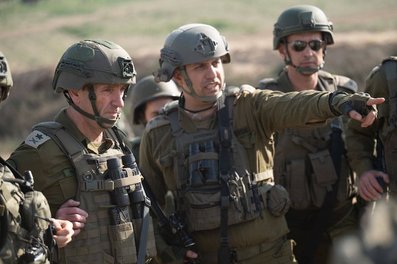 Israeli soldiers in the Gaza Strip (Bild: IDF / Action Press/Sipa / picturedesk.com)