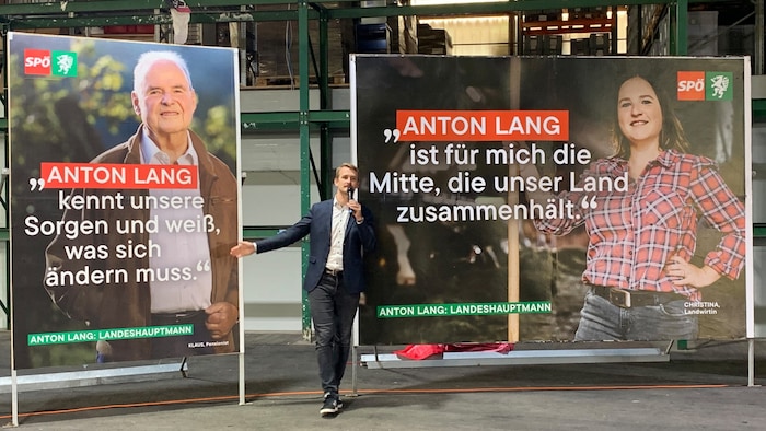 Spitzenkandidat Anton Lang ist noch auf keinem Plakat zu sehen.