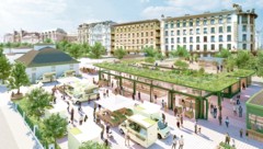 Der geplante „Marktraum“ regt weiter auf. Die Stadt ist überzeugt, dass der Markt so ein neues ...