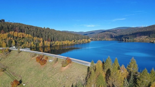 Storage facilities, such as this one on the Soboth, form the basis for the future of energy in Carinthia (Bild: Kelag)