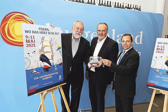 Mitorganisator Michael Wendt besiegelte mit LH Doskozil und WK-Präsident Wirth die ...