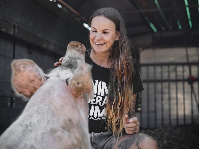 Ein Herz für Tiere. (Bild: sandy-p-peng-vicifotografie)