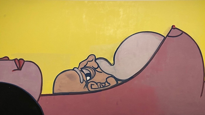 Cut out: motif on the subject of the rebirth of the old man