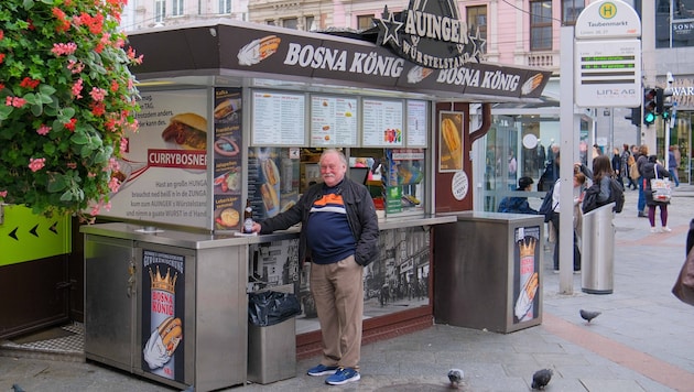 Bosna König at the Linz pigeon market (Bild: Einöder Horst/Horst Einöder/Flashpictures)