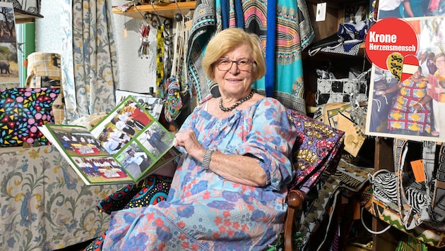 Reinhild Wendl has been in Africa regularly for 15 years (Bild: Evelyn Hronek)