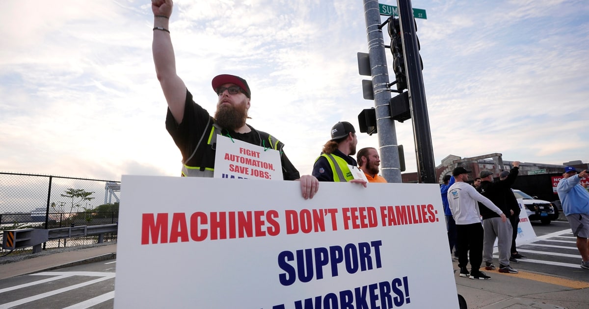 First panic buying – provisional agreement: American dock workers end strike