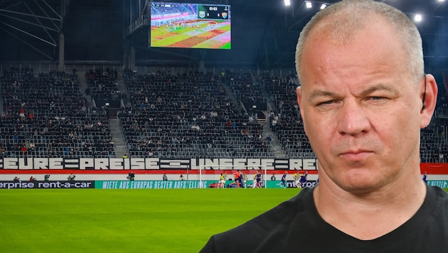 Siegmund Gruber comments on the fan anger at LASK. (Bild: GEPA/GEPA pictures)