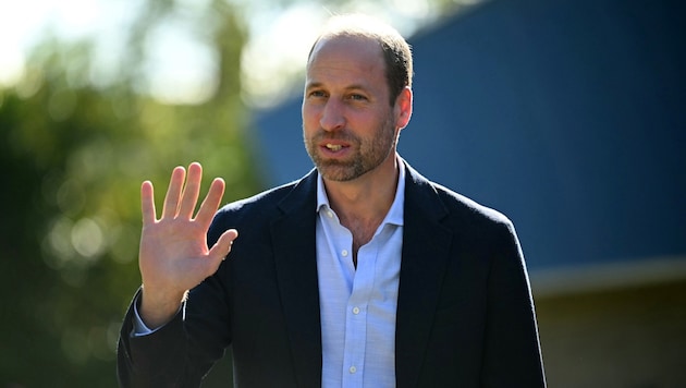 Prince William did not travel to Paris for a very personal reason. (Bild: picturedesk.com/Oli Scarff / PA)