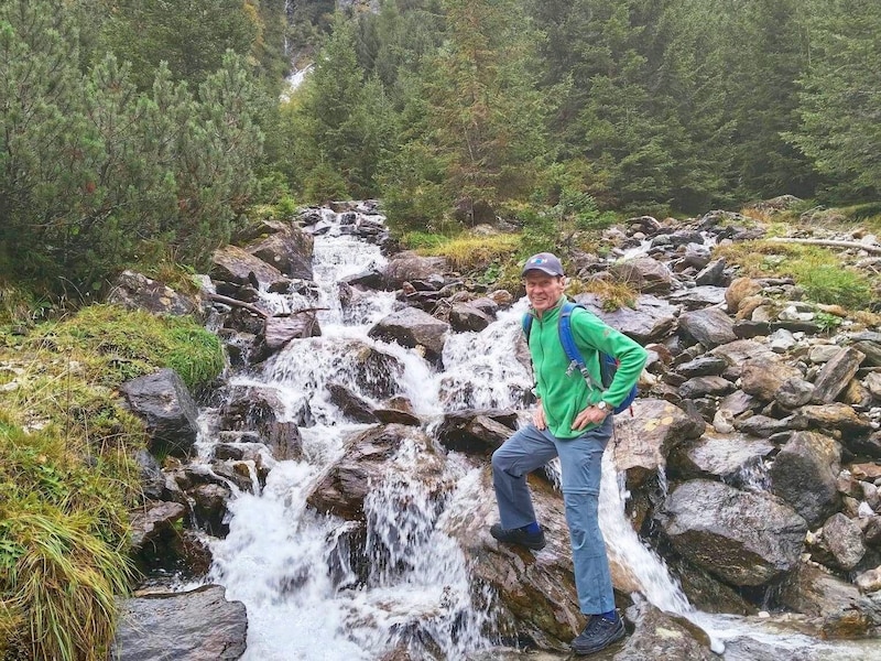 Streams and a waterfall here and there give the route a romantic touch. (Bild: Peter Freiberger)