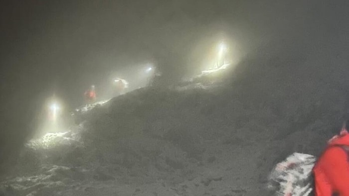 A search operation on Thursday evening had to be called off.