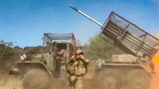Eine russische Rakete hat eine Lagerhalle der Vereinten Nationen in der Ostukraine getroffen ...