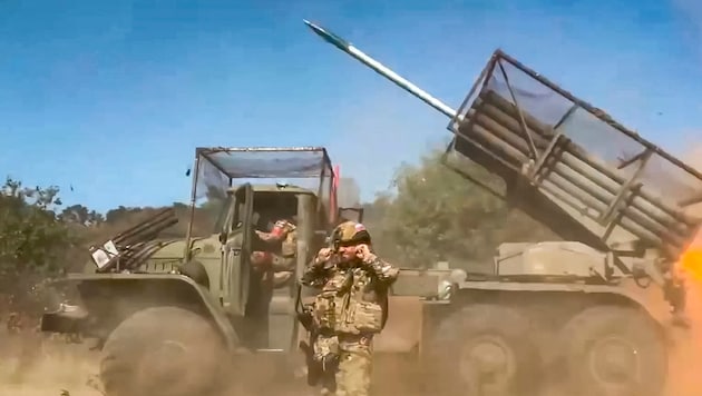 Eine russische Rakete hat eine Lagerhalle der Vereinten Nationen in der Ostukraine getroffen ...