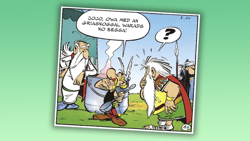 (Bild: Krone KREATIV/ASTERIX®- OBELIX®- IDEFIX® / © 2024 LES ÉDITIONS ALBERT RENE / GOSCINNY-UDERZO)