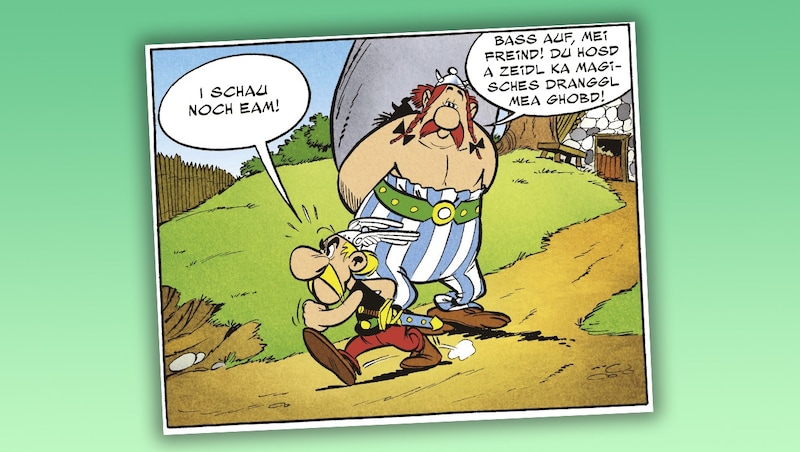 (Bild: Krone KREATIV/ASTERIX®- OBELIX®- IDEFIX® / © 2024 LES ÉDITIONS ALBERT RENE / GOSCINNY-UDERZO)