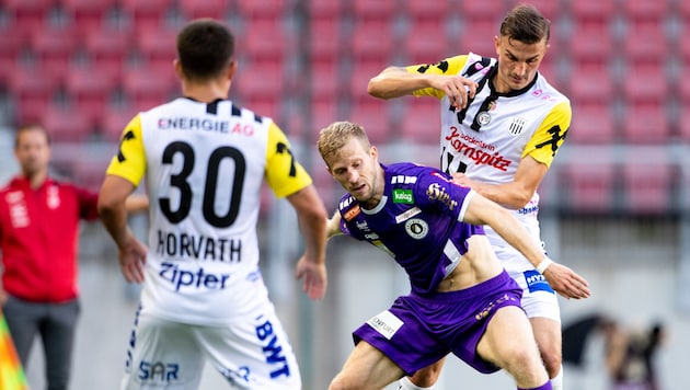 LASK or SK Austria Klagenfurt - which team will win? (Bild: GEPA)