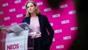 Vermisste den Reformwillen und kritisierte Machtpolitik: NEOS-Chefin Beate Meinl-Reisinger (Bild: APA/Eva Manhart)