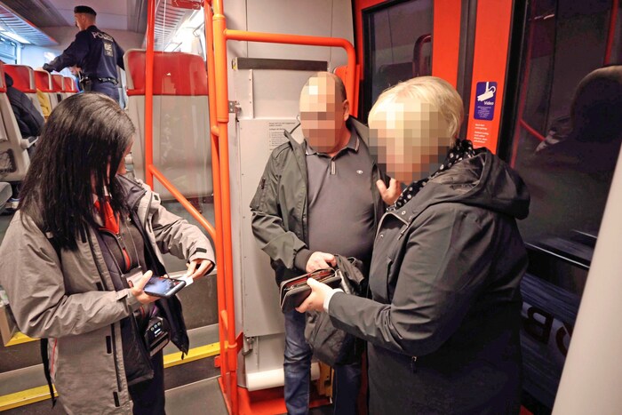 90 Prozent der Fahrgäste weisen ein gültiges Ticket vor.