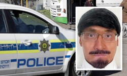 In dieser Verkleidung erkannte nicht einmal die Mutter des Angeklagten, Thomas Kwan, ihren Sohn ...