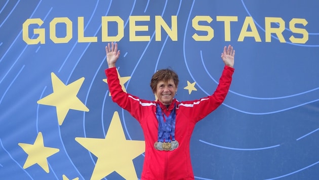 Golden Stars! Sabine Hofer is a medal hamster. (Bild: Privat/zVg)