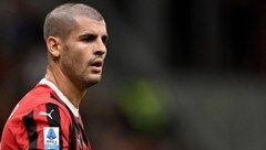 Alvaro Morata spielt seit dieser Saison für AC Milan. (Bild: AFP/APA/Gabriel BOUYS)