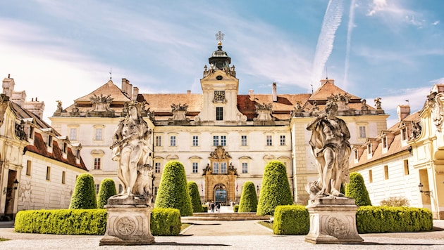 Barocke Pracht: Schloss Valtice in Südmähren (Bild: South Moravia)