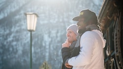 Thiemo Strutzenberger und Sidiki Yougbaré trafen sich in Bad Ischl, um gemeinsam Ideen für ein Bühnenwerk zu sammeln. (Bild: Edwin Husic)