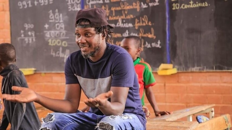 Sidiki Yougbaré (Burkina Faso) is an actor, author, director and film actor (Bild: Ibrahim Passere)