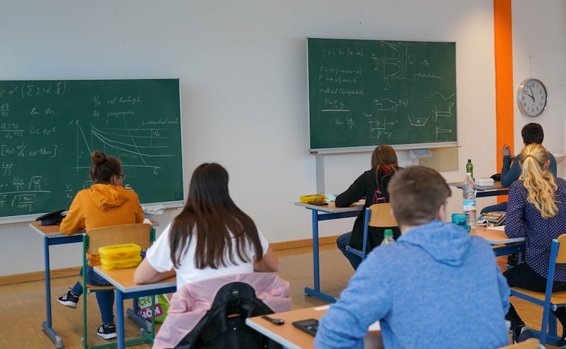 Rund 1400 ukrainische Kinder besuchen derzeit in OÖ die Schule, so viele waren es auch schon im Sommer 2022. (Bild: Pressefoto Scharinger © Daniel Scharinger)