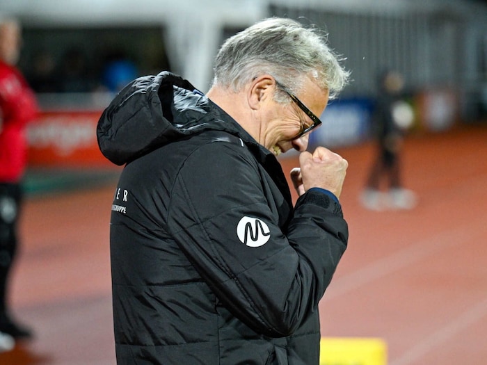 SW-Coach Regi van Acker durfte sich zumindest über einen Punkt freuen.