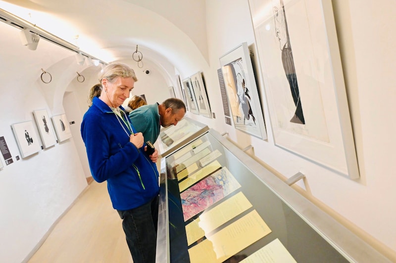 Holzschnitte und Zeichnungen begeisterten im Werner Berg Museum in Bleiberg. (Bild: Evelyn Hronek/EVELYN HRONEK)