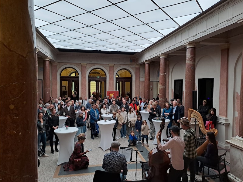 Live music at the kärnten.museum (Bild: Kogler Christina Natascha)