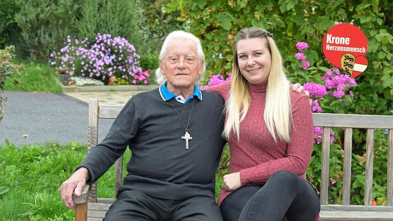 Hubert Offner was nominated by his granddaughter Jasmin (Bild: Evelyn Hronek)