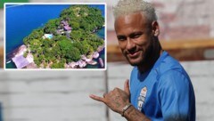 Neymar lässt sich die Insel 8,4 Millionen Euro kosten. (Bild: AP,glomex,krone.at-grafik)