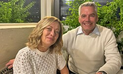 Bundeskanzler Karl Nehammer (ÖVP) traf sich in Rom spontan mit Italiens rechter Regierungschefin ...