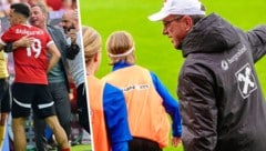 Mit Herzblut bei der Sache: Der Teamchef ging richtig auf die Kids ein. (Bild: Urbantschitsch Mario)