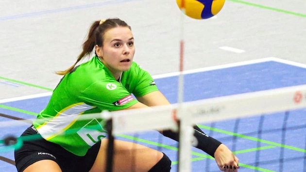 Kapitänin Dominika Gozdzicka.