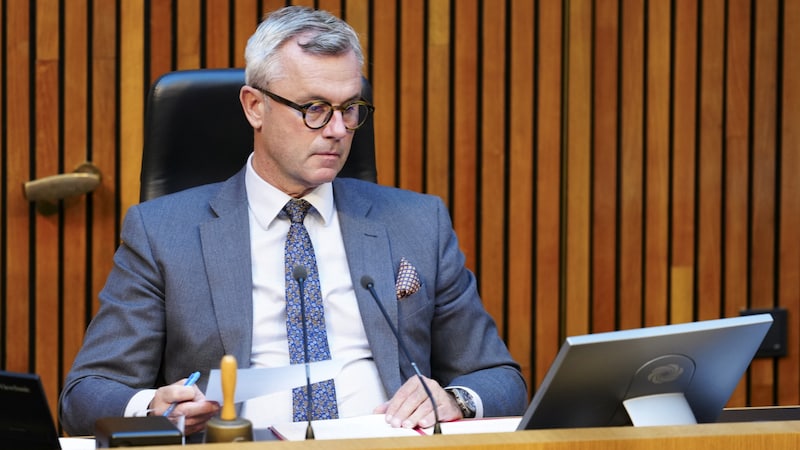 Norbert Hofer (FPÖ) held the office of Third President of the National Council. The Freedom Party is currently debating who should succeed him at the head of parliament. (Bild: APA/EVA MANHART)