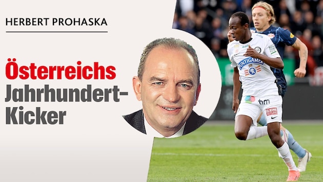 "Krone" columnist Herbert Prohaska looks forward to the hot phase of the league. (Bild: GEPA)