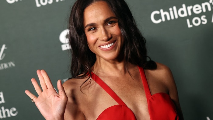 Duchess Meghan made a sexy appearance in Los Angeles.