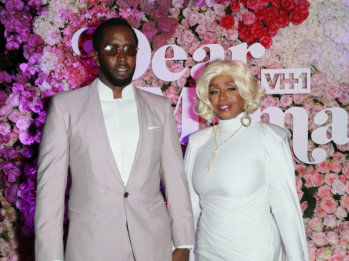 „P. Diddy“ Sean Combs mit seiner Mutter Janice