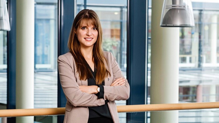 Tatjana Kwasny from the University of Applied Sciences Wiener Neustadt.