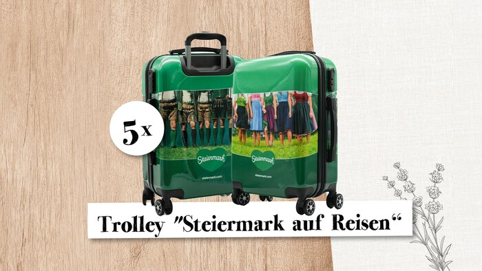 5x trolley "Styria on a journey"