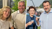 Charmeoffensive in Italien: Während Bundeskanzler Karl Nehammer (ÖVP) Premierministerin Giorgia ...