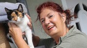 Klaudia Schrampf mit einem ihrer Schützlinge