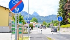 Für die Fertigstellung des Radwegs sind in Scharnstein zwei Enteignungen notwendig geworden (Bild: © Harald Dostal / 2024)