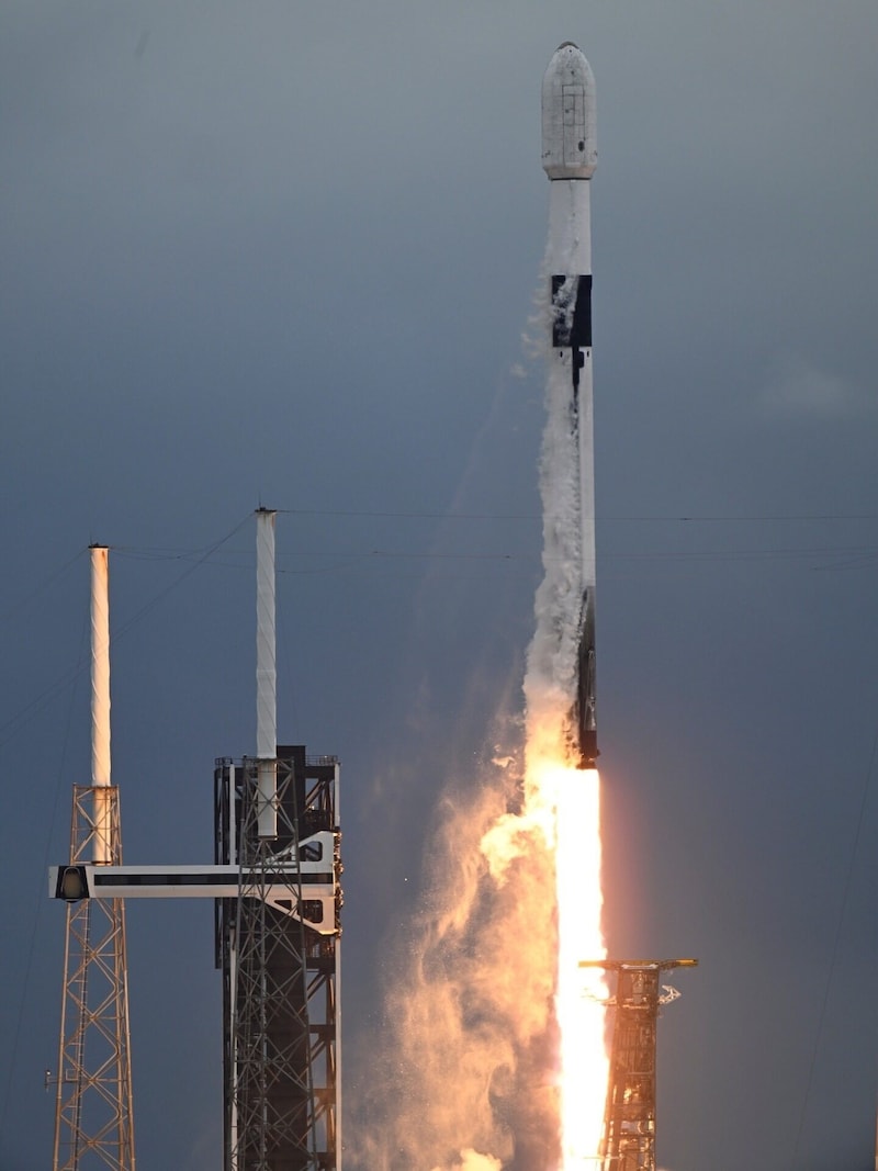 "Hera" lifted off on board a SpaceX rocket from the US spaceport Cape Canaveral in Florida. (Bild: ESA/S. Corvaja)