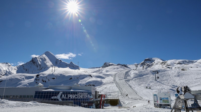 Magnificent start to the season on the Kitzsteinhorn (Bild: Hölzl Roland)