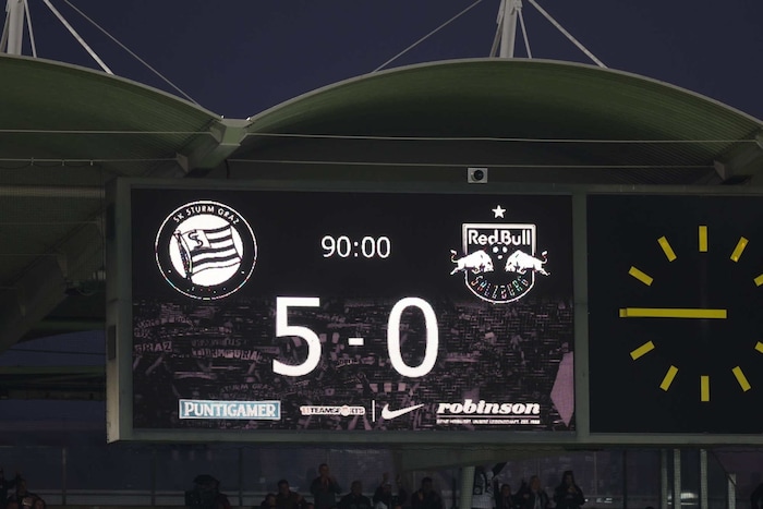 Ein Tag für die Geschichtsbücher: Salzburg verliert in Graz 0:5!