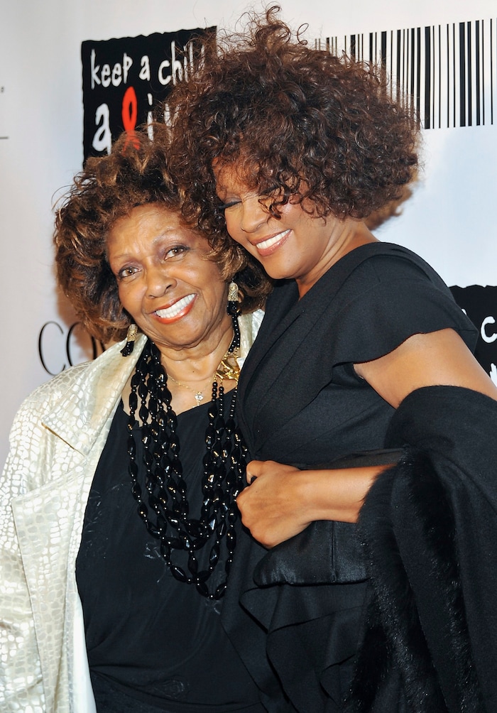 Whitney und Mama Cissy Houston im Jahr 2010